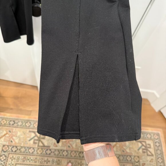 Maeve Slit-Front Flared Ponte Pants - Picture 3 of 6